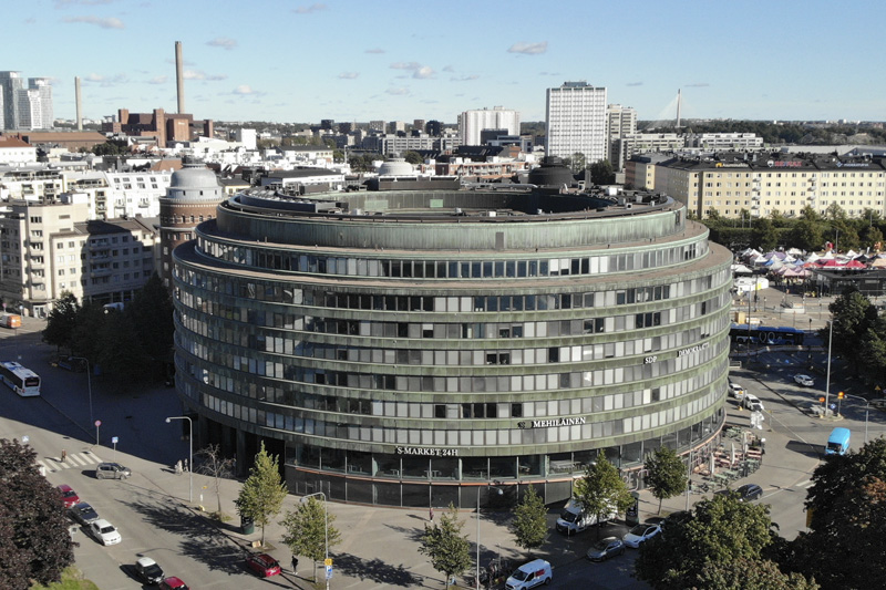 Mehiläinen Ympyrätalo – Silmäsairaalan ja työelämäpalveluiden laajennus